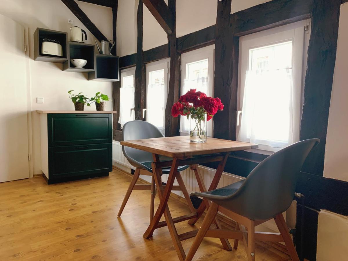 Historische Ferienwohnung Mit Kamin In Lich Eksteriør billede