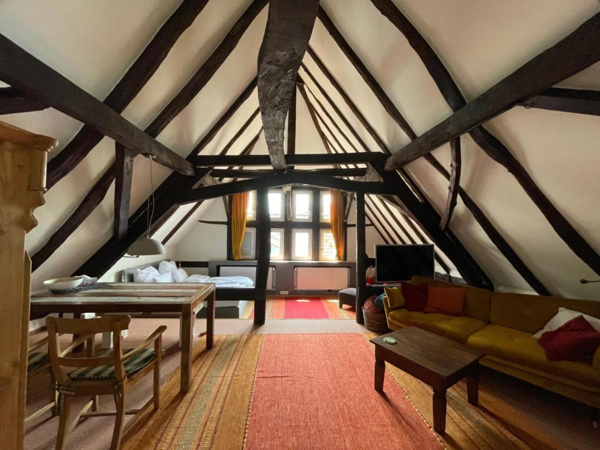 Historische Ferienwohnung Mit Kamin In Lich Eksteriør billede